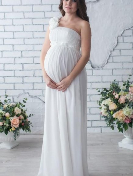 Свадебное платье для беременных MIROSLAVA